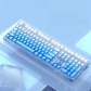 Side Legends 104+31 PBT Doubleshot Backlit Gradient Dye-subbed Keycaps Set Cherry Profile for MX Keyboard